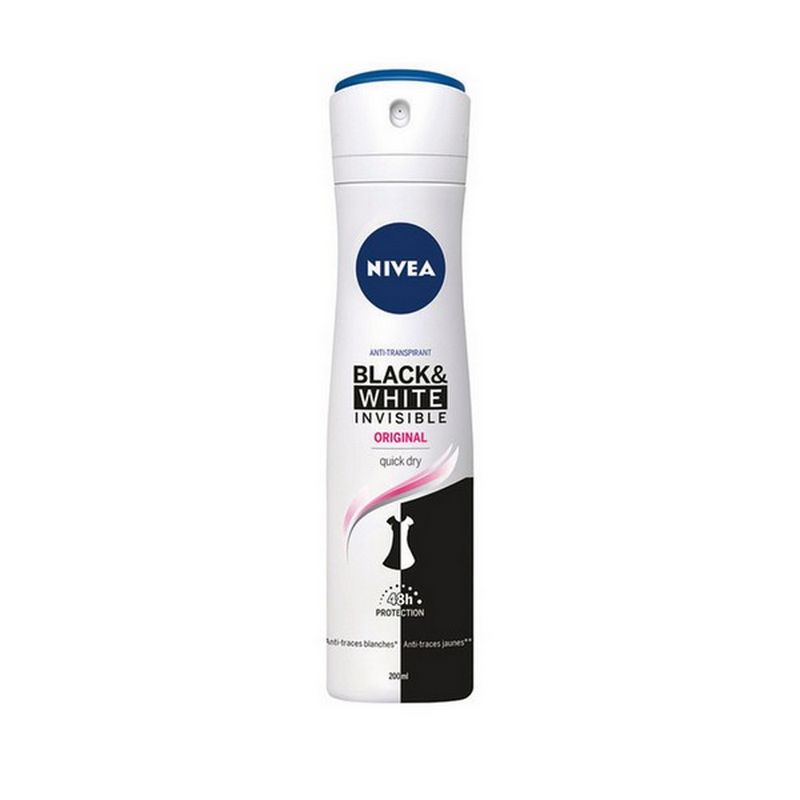 NIVEA DEO BLACK AND WHITE 200ML