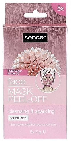 SENCE MASK VISAGE TISSUS 5X7GR ROSE GOLD