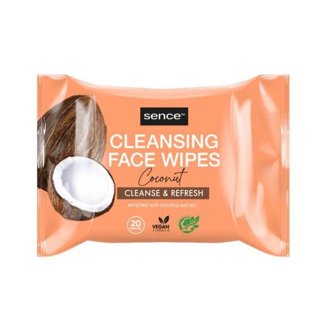 SENCE CLEANSING FACE WPES COCOUNT