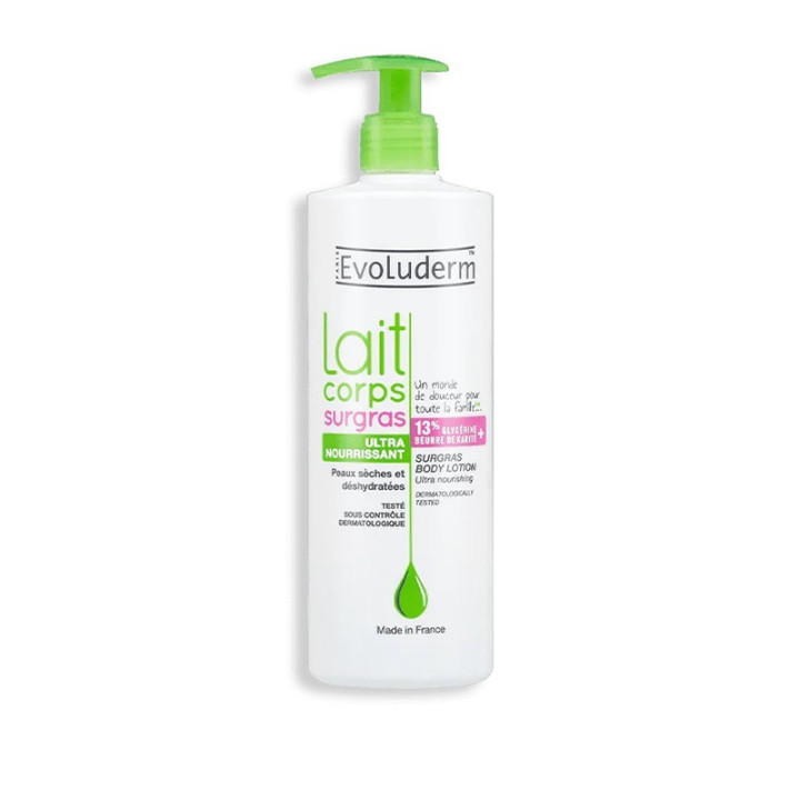 EVOLUDERM  LAIT DE CORPS SURGRAS 500ML