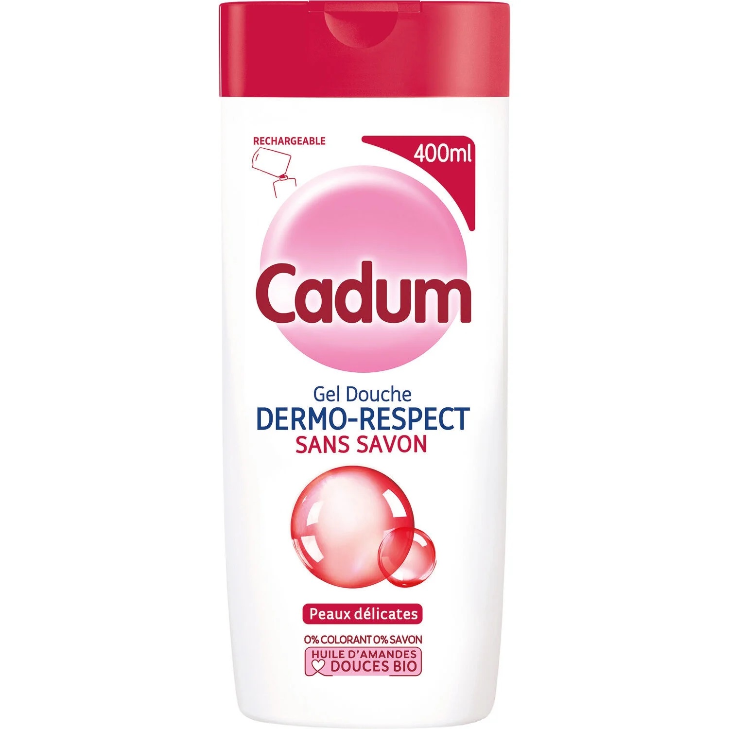 CADUM GEL DOUCHE DERMO RESPECT SS SAVON 400ML