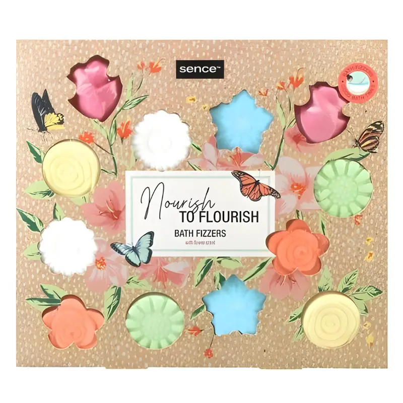 SENCE COFFRET 12PCS BATH FIZERS 50GR