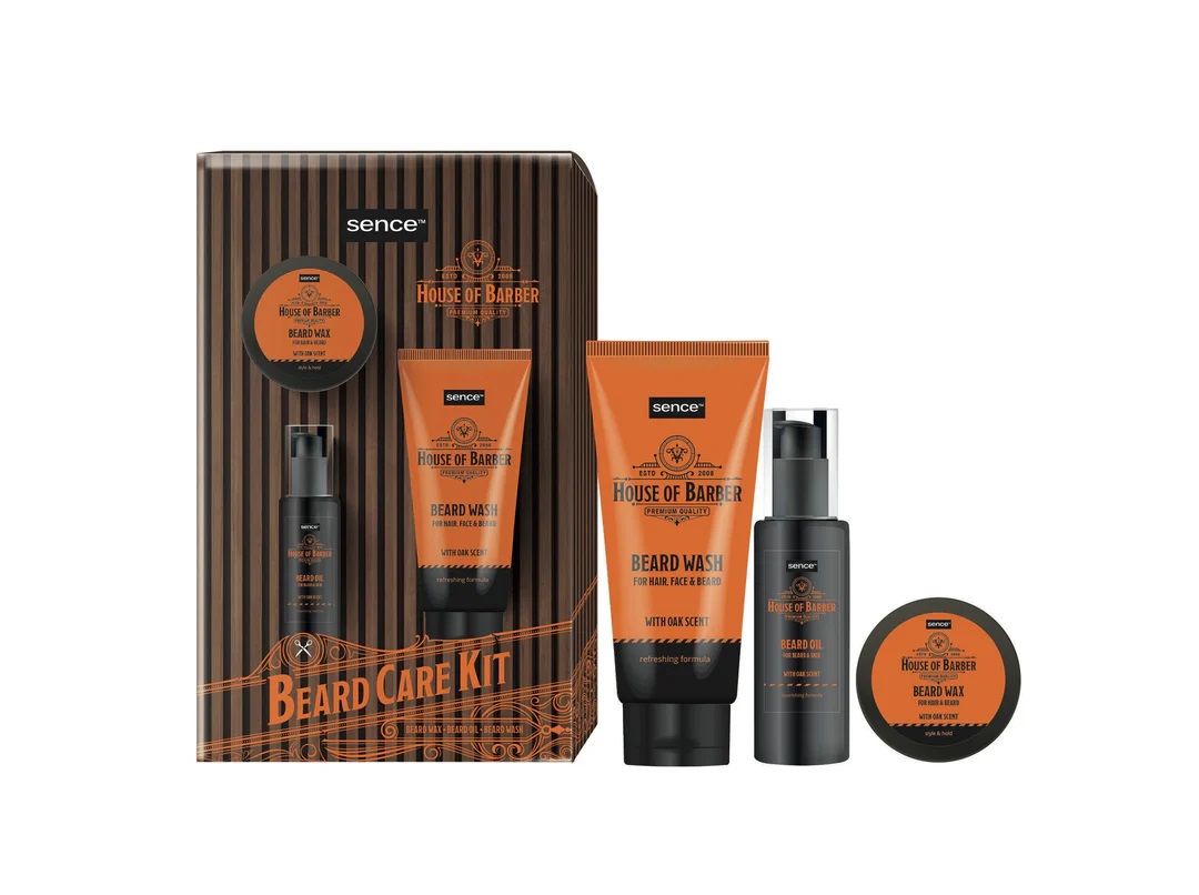 SENCE COFFRET CADEAU 3PCS POUR HOMME H OF BARBER