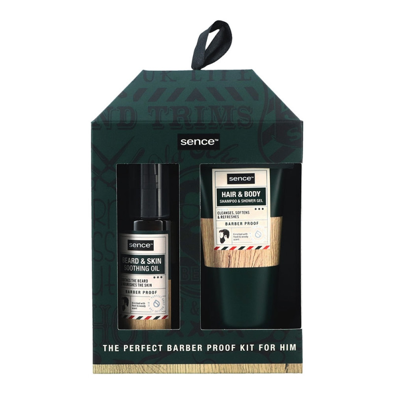 SENCE COLLECTION GROOMING COFFRET GEL DOUCHE+BAUME RAZ