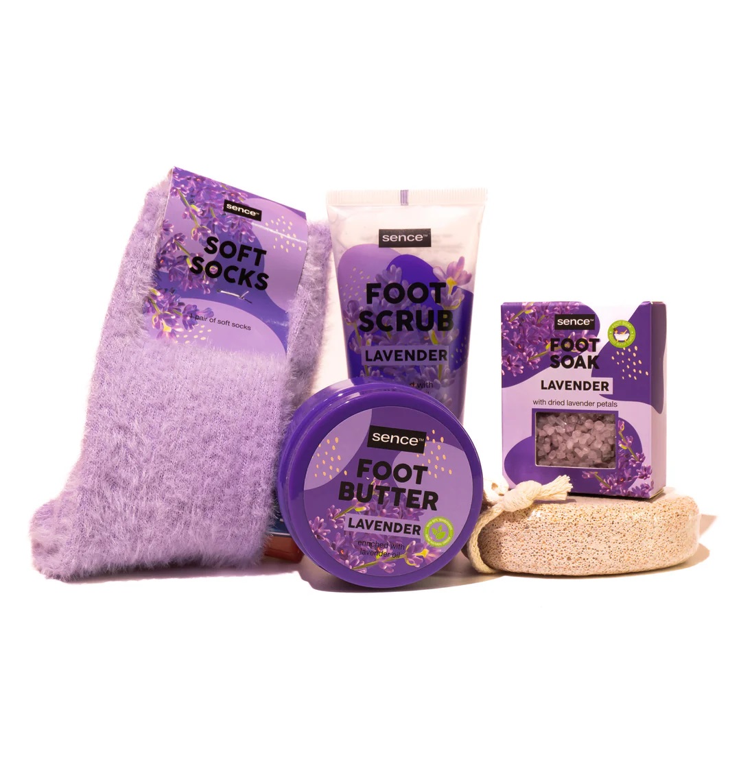 SENCE COFFRET CADEAU 5PCS FOOT KIT PLANET LOVE