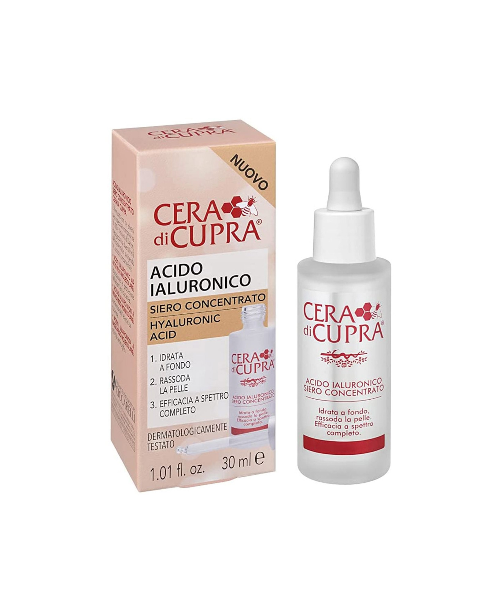 CERA DI CUPRA SERUM HYDRA ACIDO MIEL 30ML
